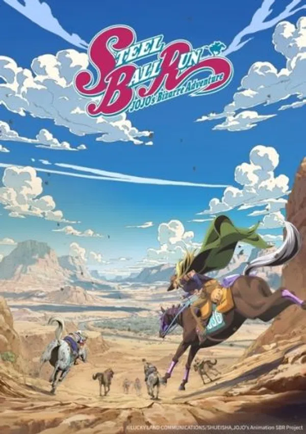 Poster phim JoJo no Kimyou na Bouken Part 7: Steel Ball Run trên PhimMoi